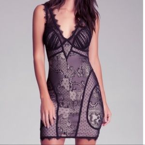 Black lace Bebe dress